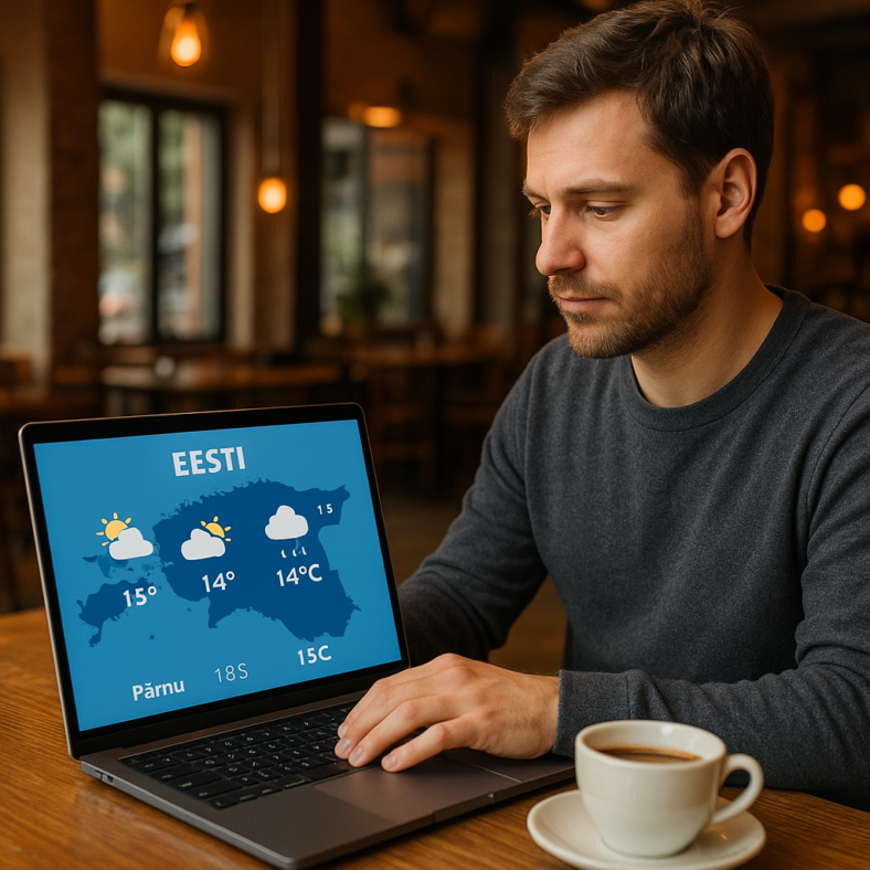 Säkra Din Integritet Online Vid Resor och Väderkoll i Estland
